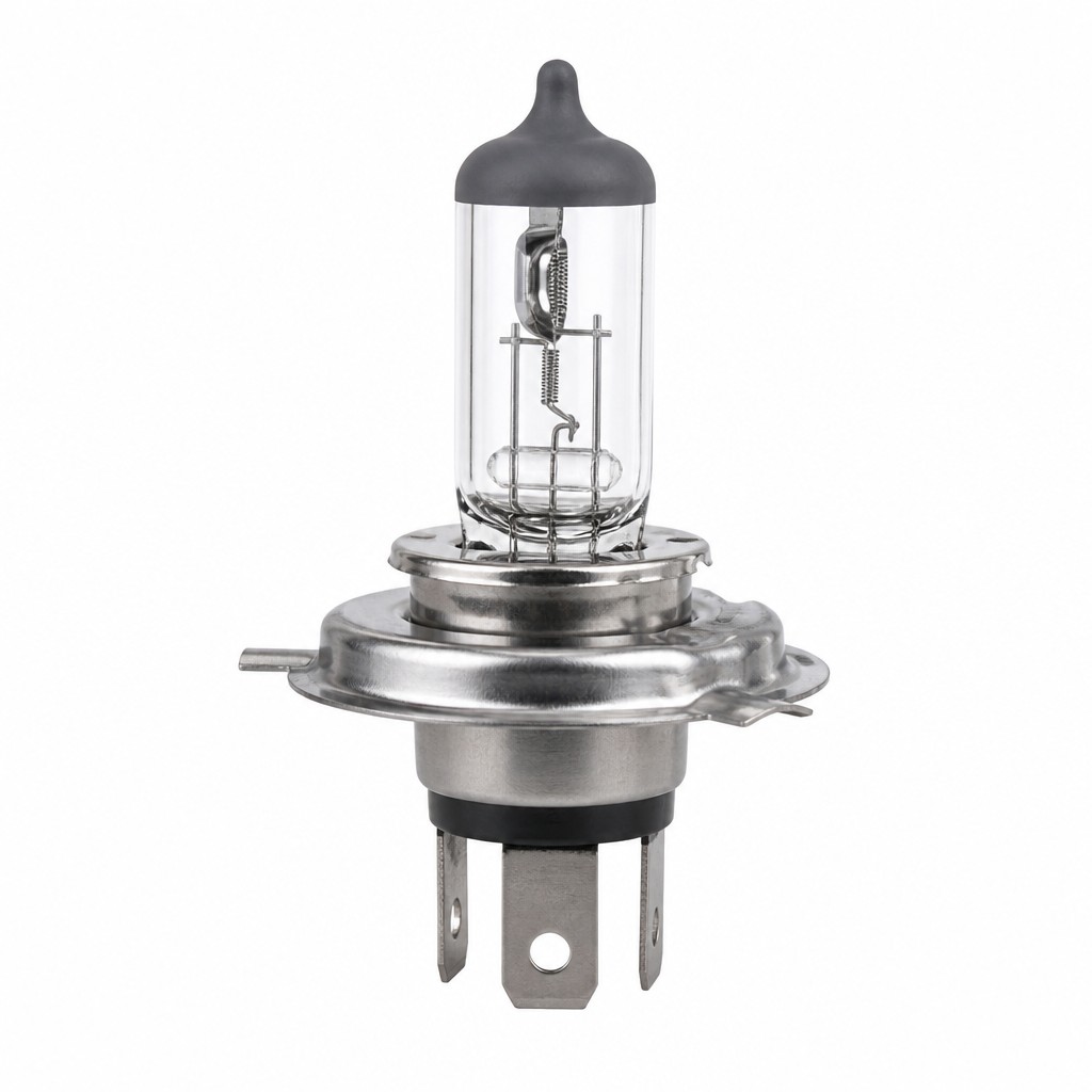 H4 Halogen Headlight Bulb 12V 60/55W (Hi/Lo)