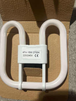 2D GR10Q Fluorescent Tube 4-Pin