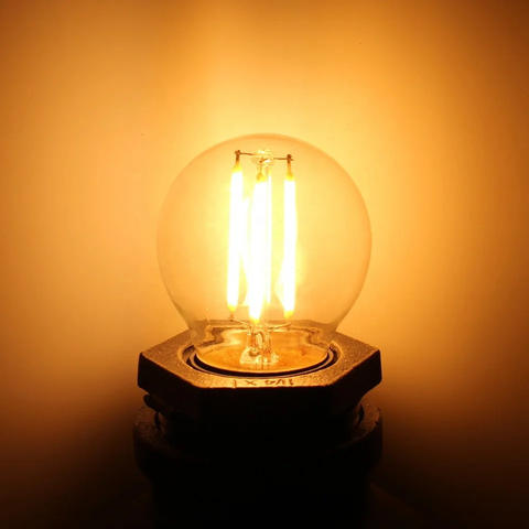 G45 Edison Filament LED Bulb